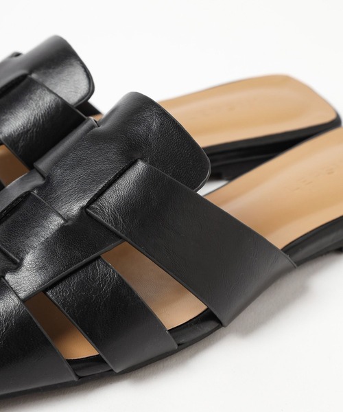 LEPSIM（レプシィム）の「グルカミュール　193868（サンダル・レディース・ブラック/アイボリー・MEDIUM/LARGE）」の16枚目の写真