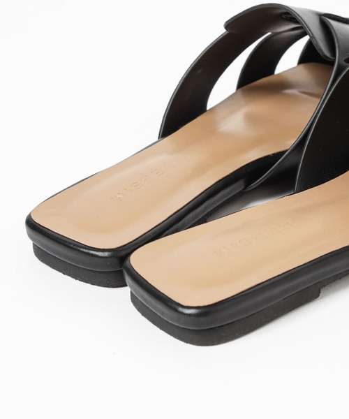 LEPSIM（レプシィム）の「グルカミュール　193868（サンダル・レディース・ブラック/アイボリー・MEDIUM/LARGE）」の19枚目の写真