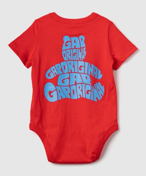 GAP（ギャップ）の「ブラナンベア ポケット ボディシャツ (ベビー)（ロンパース・キッズ・アイボリー/レッド/ブルー/ブラック/ピンク/ホワイト・0-3M/12-18M/18-24M/3-6M/6-12M）」の6枚目の写真