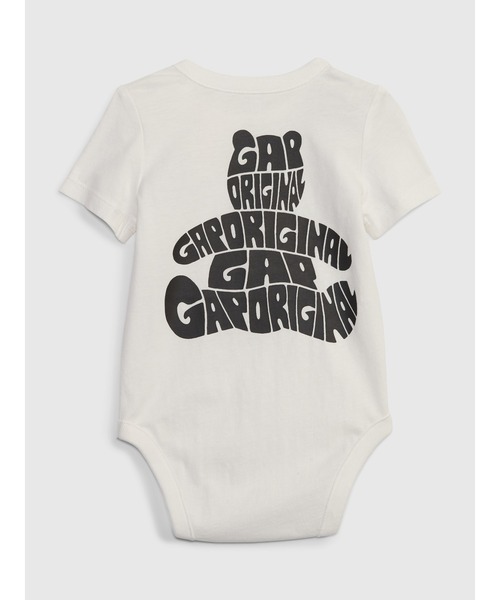 GAP（ギャップ）の「ブラナンベア ポケット ボディシャツ (ベビー)（ロンパース・キッズ・アイボリー/レッド/ブルー/ブラック/ピンク/ホワイト・0-3M/12-18M/18-24M/3-6M/6-12M）」の2枚目の写真