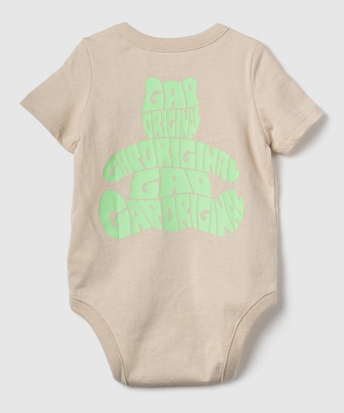 GAP（ギャップ）の「ブラナンベア ポケット ボディシャツ (ベビー)（ロンパース・キッズ・アイボリー/レッド/ブルー/ブラック/ピンク/ホワイト・0-3M/12-18M/18-24M/3-6M/6-12M）」の3枚目の写真