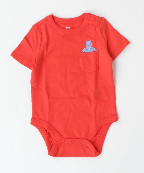 GAP（ギャップ）の「ブラナンベア ポケット ボディシャツ (ベビー)（ロンパース・キッズ・アイボリー/レッド/ブルー/ブラック/ピンク/ホワイト・0-3M/12-18M/18-24M/3-6M/6-12M）」の20枚目の写真