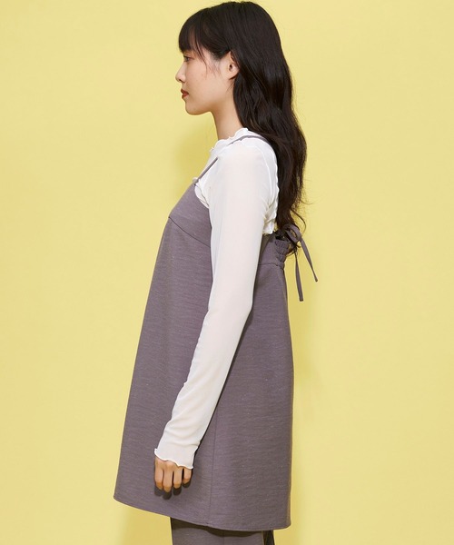 FOREVER 21（フォーエバー トゥエンティーワン）の「リネン混ミニキャミワンピース（ワンピース・レディース・ベージュ/グレー系その他4/オレンジ系その他5・SMALL/MEDIUM）」の7枚目の写真