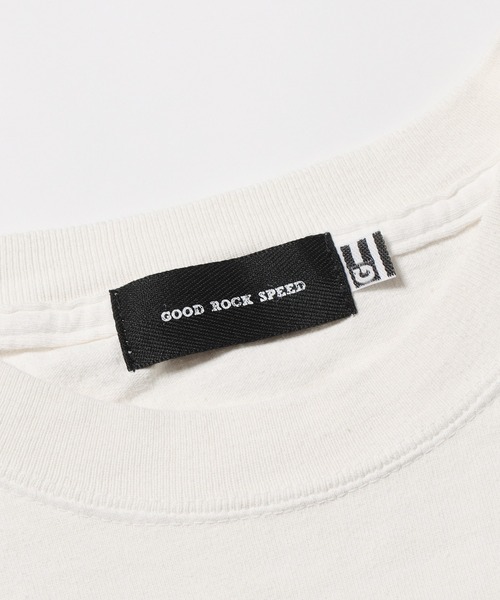 GOOD ROCK SPEED（グッドロックスピード）の「GOOD ROCK SPEED/グッドロックスピード NIRVANA TEE Tシャツ（Tシャツ/カットソー・レディース・オフホワイト・M/XL）」の5枚目の写真