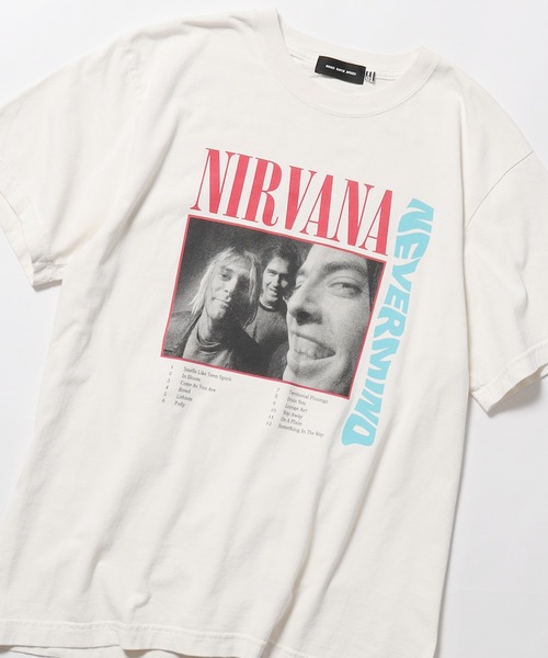 GOOD ROCK SPEED（グッドロックスピード）の「GOOD ROCK SPEED/グッドロックスピード NIRVANA TEE Tシャツ（Tシャツ/カットソー・レディース・オフホワイト・M/XL）」の11枚目の写真