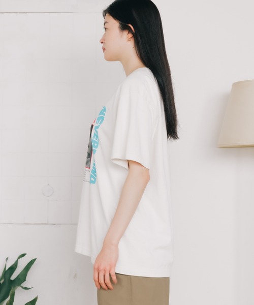 GOOD ROCK SPEED（グッドロックスピード）の「GOOD ROCK SPEED/グッドロックスピード NIRVANA TEE Tシャツ（Tシャツ/カットソー・レディース・オフホワイト・M/XL）」の2枚目の写真