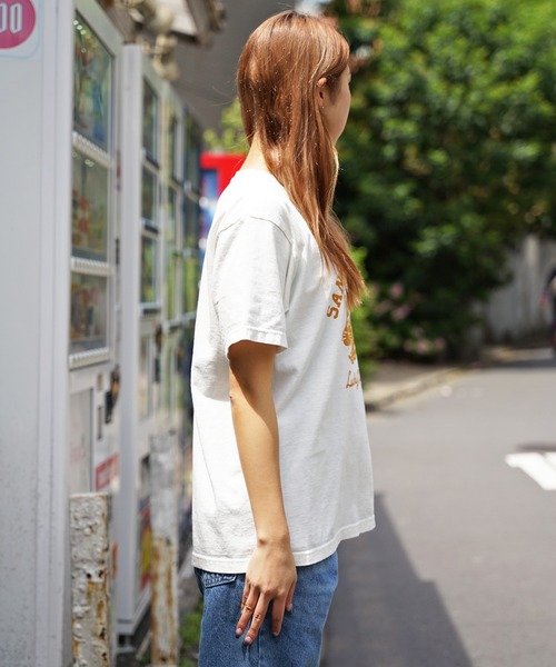 FUNG(ファング)の「FUNG/ファング LUCKY CATS Tシャツ グラフィックTシャツ(Tシャツ/カットソー・メンズ・ブラック/ナチュラル・L/S)」の3枚目の写真