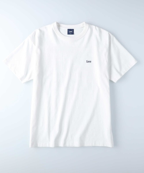 Lee（リー）の「【Lee】バックスクエアロゴＴＥＥ（Tシャツ/カットソー・メンズ・ホワイト・L/XL/M）」の3枚目の写真