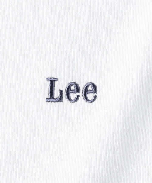 Lee（リー）の「【Lee】バックスクエアロゴＴＥＥ（Tシャツ/カットソー・メンズ・ホワイト・L/XL/M）」の6枚目の写真