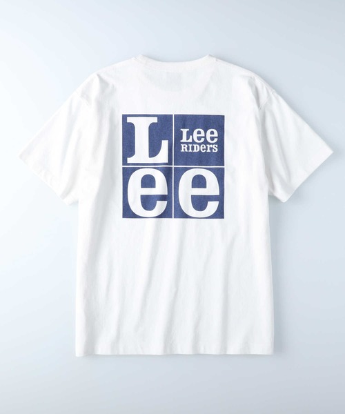 Lee（リー）の「【Lee】バックスクエアロゴＴＥＥ（Tシャツ/カットソー・メンズ・ホワイト・L/XL/M）」の11枚目の写真