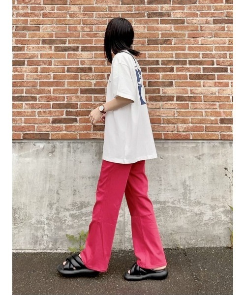 Lee（リー）の「【Lee】バックスクエアロゴＴＥＥ（Tシャツ/カットソー・メンズ・ホワイト・L/XL/M）」の13枚目の写真