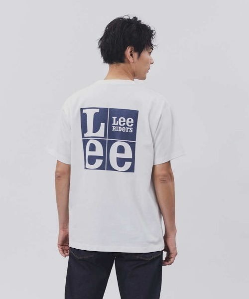 Lee（リー）の「【Lee】バックスクエアロゴＴＥＥ（Tシャツ/カットソー・メンズ・ホワイト・L/XL/M）」の15枚目の写真