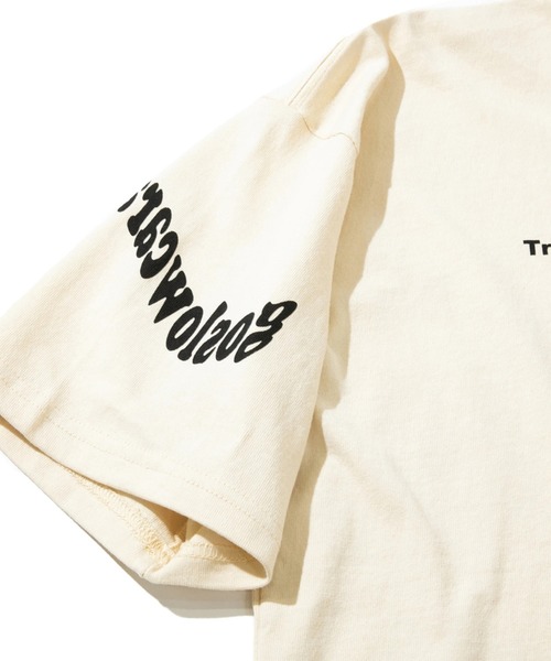 go slow caravan(ゴースローキャラバン)の「USA/C gsc LOGO 色々バックプリントゆったりTEE vol.2(Tシャツ/カットソー・メンズ・ホワイト/ブラック/ナチュラル・MEDIUM/LARGE/X-LARGE)」の4枚目の写真