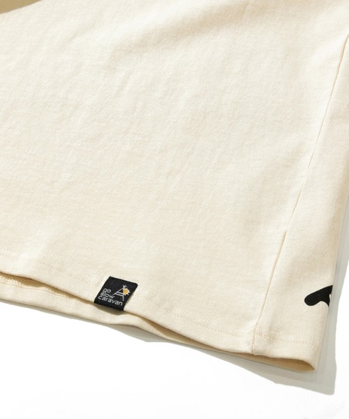 go slow caravan(ゴースローキャラバン)の「USA/C gsc LOGO 色々バックプリントゆったりTEE vol.2(Tシャツ/カットソー・メンズ・ホワイト/ブラック/ナチュラル・MEDIUM/LARGE/X-LARGE)」の13枚目の写真