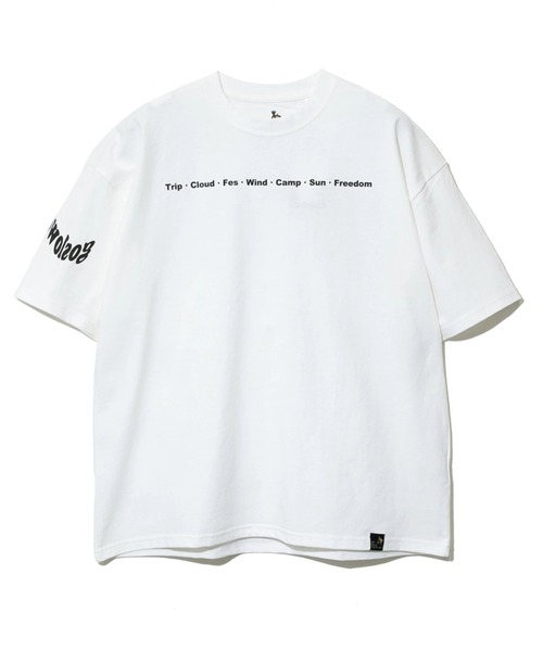 go slow caravan(ゴースローキャラバン)の「USA/C gsc LOGO 色々バックプリントゆったりTEE vol.2(Tシャツ/カットソー・メンズ・ホワイト/ブラック/ナチュラル・MEDIUM/LARGE/X-LARGE)」の11枚目の写真