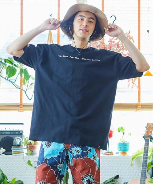go slow caravan(ゴースローキャラバン)の「USA/C gsc LOGO 色々バックプリントゆったりTEE vol.2(Tシャツ/カットソー・メンズ・ホワイト/ブラック/ナチュラル・MEDIUM/LARGE/X-LARGE)」の18枚目の写真