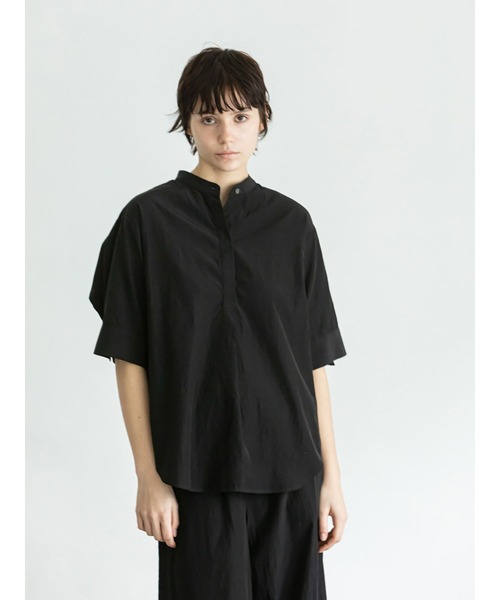 Washed Cupro Typewriter Shirt