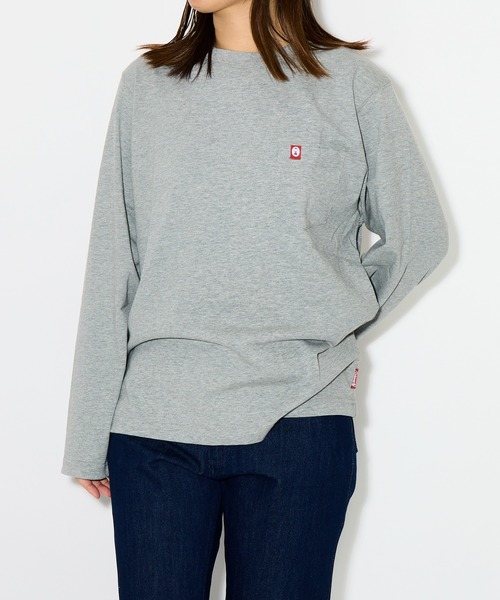 COLEMAN（コールマン）の「【 Coleman / コールマン 】ポケット付 ロングスリーブ Tシャツ 長袖 ロンT CM5700 L/S KFI（Tシャツ/カットソー・メンズ・ブラック/ホワイト/ベージュ/グレー・SMALL/MEDIUM/LARGE/X-LARGE）」の3枚目の写真