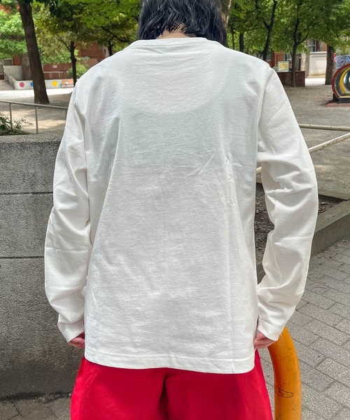 COLEMAN（コールマン）の「【 Coleman / コールマン 】ポケット付 ロングスリーブ Tシャツ 長袖 ロンT CM5700 L/S KFI（Tシャツ/カットソー・メンズ・ブラック/ホワイト/ベージュ/グレー・SMALL/MEDIUM/LARGE/X-LARGE）」の14枚目の写真