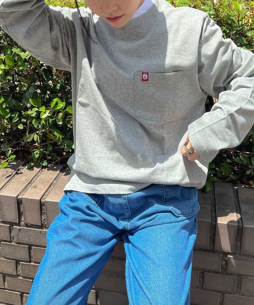 COLEMAN（コールマン）の「【 Coleman / コールマン 】ポケット付 ロングスリーブ Tシャツ 長袖 ロンT CM5700 L/S KFI（Tシャツ/カットソー・メンズ・ブラック/ホワイト/ベージュ/グレー・SMALL/MEDIUM/LARGE/X-LARGE）」の22枚目の写真
