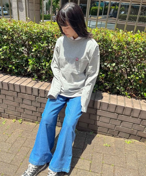 COLEMAN（コールマン）の「【 Coleman / コールマン 】ポケット付 ロングスリーブ Tシャツ 長袖 ロンT CM5700 L/S KFI（Tシャツ/カットソー・メンズ・ブラック/ホワイト/ベージュ/グレー・SMALL/MEDIUM/LARGE/X-LARGE）」の21枚目の写真