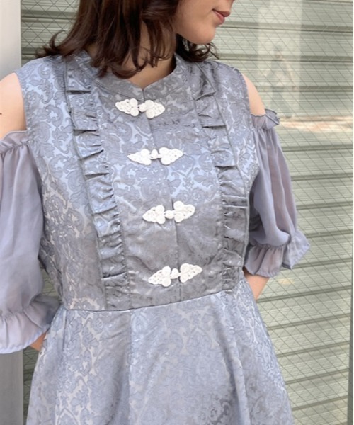 フォクシー♡肩ボタン　ワンピース フォクシー♡肩ボタン ワンピース ワンピース – FOXEY 公式