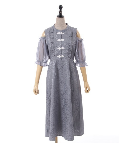 フォクシー♡肩ボタン　ワンピース フォクシー♡肩ボタン ワンピース axes femme POETIQUE（アクシーズ