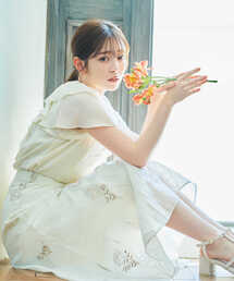 PROPORTION BODY DRESSING | フラワーエンブロイダリーマーメイドスカート / 1213120508(スカート)