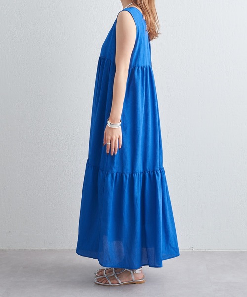 COLONY 2139（コロニートゥーワンスリーナイン）の「BACKリボンティアードノースリーブワンピース（ワンピース・レディース・ブラック/ブルー/レッド・FREE）」の22枚目の写真