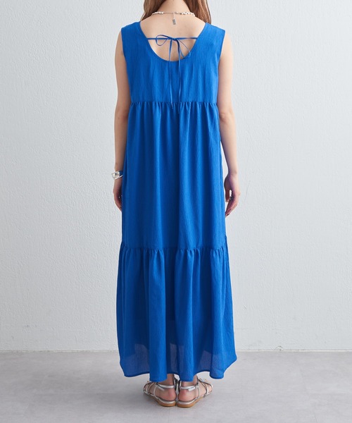 COLONY 2139（コロニートゥーワンスリーナイン）の「BACKリボンティアードノースリーブワンピース（ワンピース・レディース・ブラック/ブルー/レッド・FREE）」の6枚目の写真