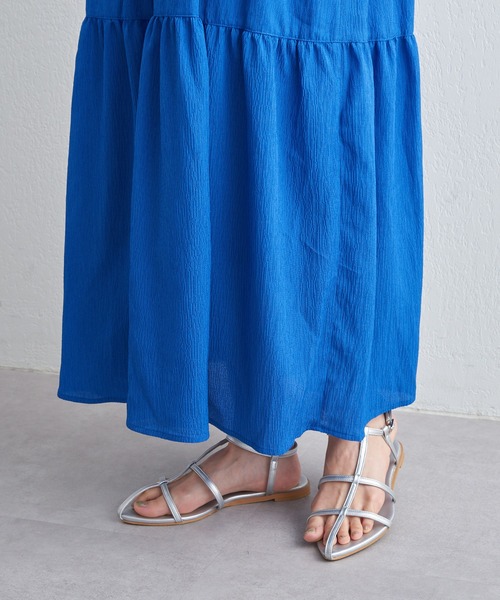 COLONY 2139（コロニートゥーワンスリーナイン）の「BACKリボンティアードノースリーブワンピース（ワンピース・レディース・ブラック/ブルー/レッド・FREE）」の19枚目の写真