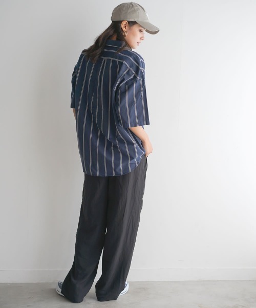 Auntie Rosa（アンティローザ）の「ワイドリラックスパンツ（その他パンツ・レディース・ブラック/ベージュ・SMALL/MEDIUM）」の20枚目の写真