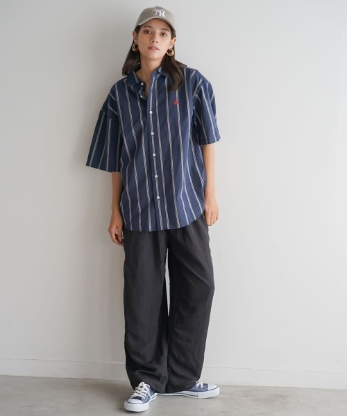 Auntie Rosa（アンティローザ）の「ワイドリラックスパンツ（その他パンツ・レディース・ブラック/ベージュ・SMALL/MEDIUM）」の17枚目の写真