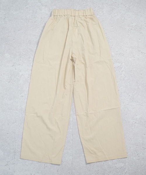 Auntie Rosa（アンティローザ）の「ワイドリラックスパンツ（その他パンツ・レディース・ブラック/ベージュ・SMALL/MEDIUM）」の5枚目の写真