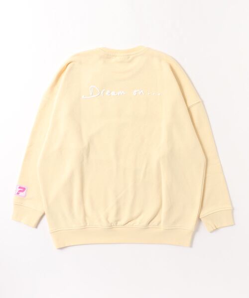 Guess（ゲス）の「Logo Dalya Sweatshirt（スウェット・レディース・ブラック/ライトイエロー/ピンク/ブルーグレー・MEDIUM/LARGE/SMALL/X-SMALL）」の8枚目の写真