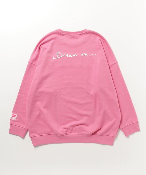 Guess（ゲス）の「Logo Dalya Sweatshirt（スウェット・レディース・ブラック/ライトイエロー/ピンク/ブルーグレー・MEDIUM/LARGE/SMALL/X-SMALL）」の7枚目の写真