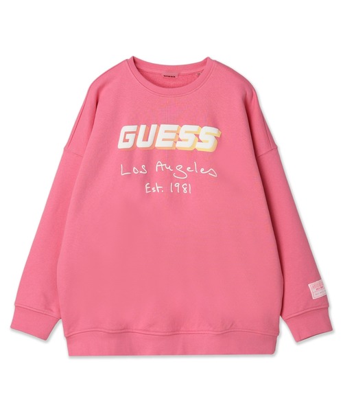 ゲス GUESS Logo Dalya Sweatshirt （A20F） ゲス GUESS Logo Dalya Sweatshirt （A20F） -waja bazar - 海外