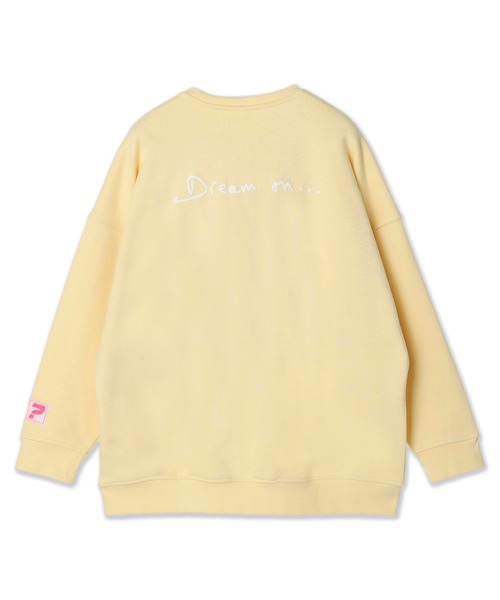 Guess（ゲス）の「Logo Dalya Sweatshirt（スウェット・レディース・ブラック/ライトイエロー/ピンク/ブルーグレー・MEDIUM/LARGE/SMALL/X-SMALL）」の9枚目の写真