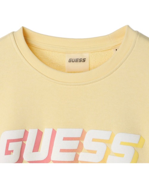Guess（ゲス）の「Logo Dalya Sweatshirt（スウェット・レディース・ブラック/ライトイエロー/ピンク/ブルーグレー・MEDIUM/LARGE/SMALL/X-SMALL）」の10枚目の写真