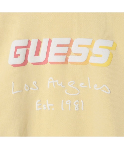 Guess（ゲス）の「Logo Dalya Sweatshirt（スウェット・レディース・ブラック/ライトイエロー/ピンク/ブルーグレー・MEDIUM/LARGE/SMALL/X-SMALL）」の13枚目の写真