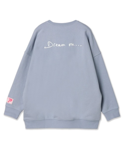 Guess（ゲス）の「Logo Dalya Sweatshirt（スウェット・レディース・ブラック/ライトイエロー/ピンク/ブルーグレー・MEDIUM/LARGE/SMALL/X-SMALL）」の17枚目の写真