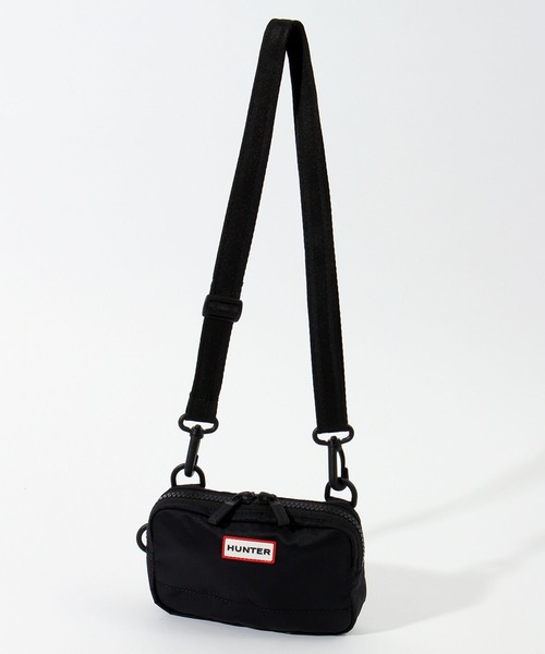 HUNTER（ハンター）の「【HUNTER/ハンター】U NYLON KEEPER PHONE POUCH（ナイロンキーパーフォンポーチ）（ショルダーバッグ・メンズ・ブラック・FREE）」の9枚目の写真