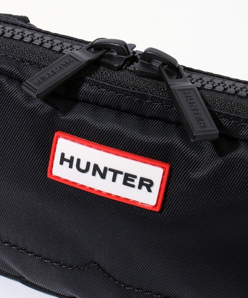 HUNTER（ハンター）の「【HUNTER/ハンター】U NYLON KEEPER PHONE POUCH（ナイロンキーパーフォンポーチ）（ショルダーバッグ・メンズ・ブラック・FREE）」の6枚目の写真