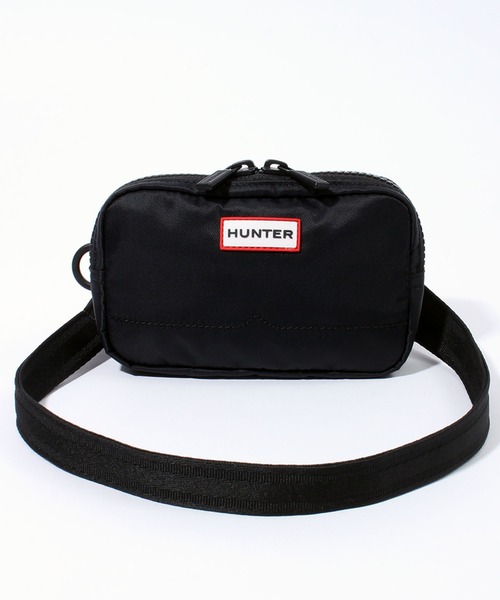 HUNTER（ハンター）の「【HUNTER/ハンター】U NYLON KEEPER PHONE POUCH（ナイロンキーパーフォンポーチ）（ショルダーバッグ・メンズ・ブラック・FREE）」の2枚目の写真