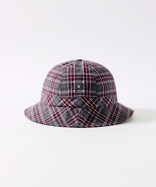 POP TRADING COMPANY(ポップトレーディングカンパニー)の「【POP TRADING COMPANY / ポップトレーディングカンパニー】checked bell hat(ハット・メンズ・グレー・X-LARGE)」の6枚目の写真