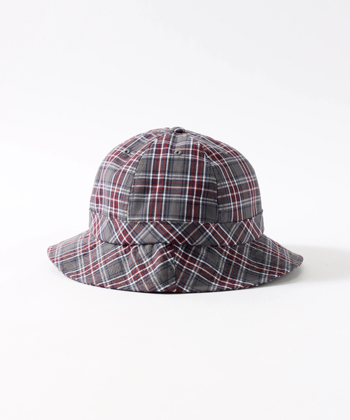 POP TRADING COMPANY(ポップトレーディングカンパニー)の「【POP TRADING COMPANY / ポップトレーディングカンパニー】checked bell hat(ハット・メンズ・グレー・X-LARGE)」の9枚目の写真