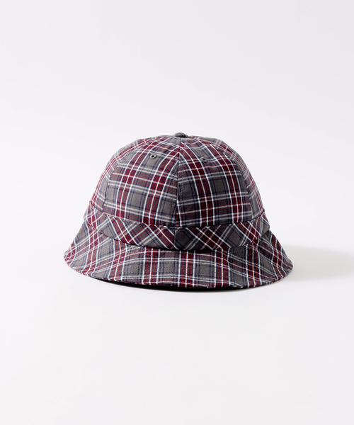 POP TRADING COMPANY(ポップトレーディングカンパニー)の「【POP TRADING COMPANY / ポップトレーディングカンパニー】checked bell hat(ハット・メンズ・グレー・X-LARGE)」の11枚目の写真