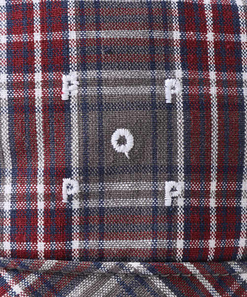 POP TRADING COMPANY(ポップトレーディングカンパニー)の「【POP TRADING COMPANY / ポップトレーディングカンパニー】checked bell hat(ハット・メンズ・グレー・X-LARGE)」の13枚目の写真