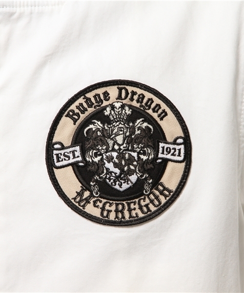 McGREGOR Budge Dragon(マックレガーバッジドラゴン)の「バッジエースブルゾン(ブルゾン・メンズ・アイボリー/ブラック・M/LL/L)」の18枚目の写真
