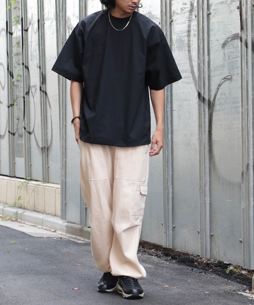 United Athle(ユナイテッドアスレ)の「【United Athle】マルチファンクション マイクロリップストップ ルーズフィット Tシャツ ※1800(Tシャツ/カットソー・メンズ・オリーブ/ブラック/ダークネイビー・L/M/XL)」の9枚目の写真